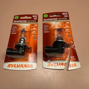 Sylvania SilverStar Ultra Headlight Bulbs - Orange and Black